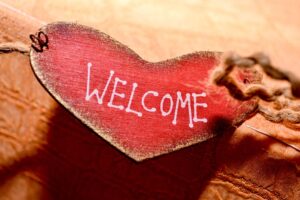 Welcome heart