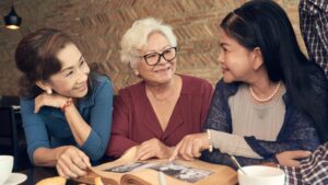 Women in a family