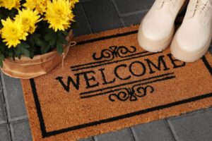 Welcome mat