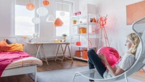 Staged livingroom