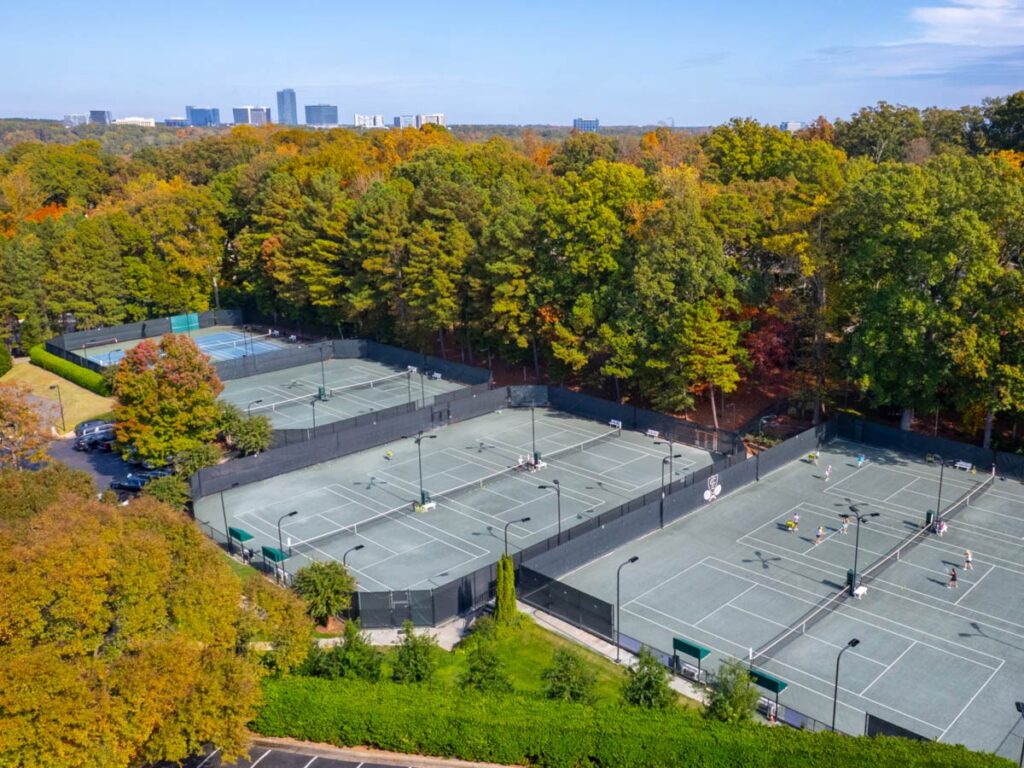 Carolina Country Club tennis courts