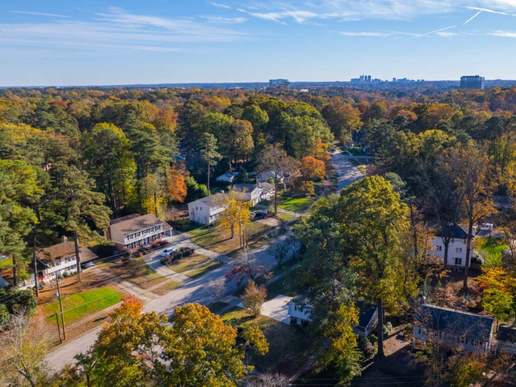 Quail Hollow overhead