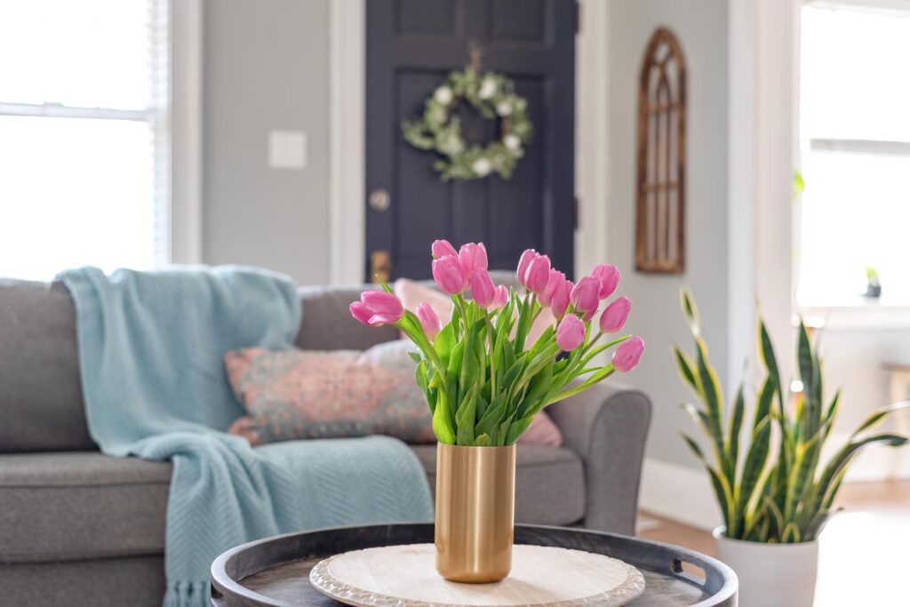 Flowers in a vase