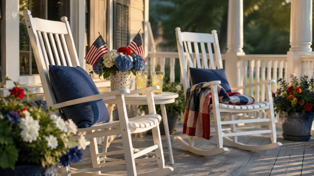 Porch rocking chairs